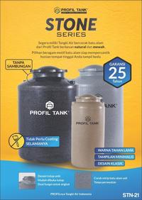 Gambar Tangki Air Plastik Profil TDA 1200 Liter Stone Series | Toren | Tandon - Swiss Blue dari DRAGON BANGUNAN undefined 4 Tokopedia