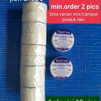Gambar Sabun Susu Kambing Etawa - Domba + Spirulina 20 gram Ori Untuk wajah dari Parfume Aurora undefined 3 Tokopedia