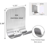 Gambar RAZOR HOOK GANTUNGAN SIMPAN ALAT PISAU CUKUR KAMAR MANDI 1 PC Stainless dari Bro&SisStore undefined 3 Tokopedia
