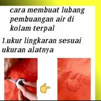 Gambar LUBANG PEMBUANGAN/DRENASE KOLAM TERPAL UKURAN 3/4 INC DAN 1INC + TUTUP - Putih, 3/4 INC dari Dela olsop undefined 2 Tokopedia