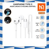 Gambar Earphone Type C MCDODO HP-2650 Digital Hi-Fi DAC Chip dari Inti Sukses undefined 1 Tokopedia