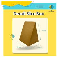 Gambar Dus Slice Cake / Kotak slice cake/ kemasan kue Iris, Kotak pizza dari Cetak Solution undefined 3 Tokopedia