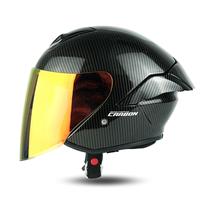 Gambar Jitsu Helm Half Face JS1 Carbon Series Premium SNI - M, Clear dari Jitsuofficial undefined 3 Tokopedia