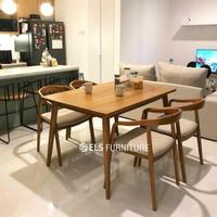 Gambar set meja kursi cafe kayu jati kursi selly Minimalis Furniture dari Elsfurniture undefined 1 Tokopedia
