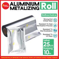 Gambar PLASTIK VACUUM VACUM SEALER EMBOSSED EMBOSS EMBOS ROLL VARIAN 25x500 - Sachetroll 25cm dari kilat packing undefined 3 Tokopedia