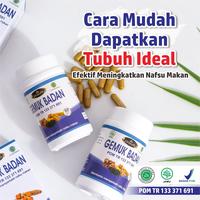 Gambar SUPLEMEN OBAT KAPSUL PENGGEMUK BADAN HERBAL ORI GEMUK BADAN AMAN BPOM dari Bro JCO undefined 5 Tokopedia