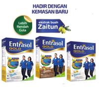 Gambar ENTRASOL GOLD - Nutrisi Tinggi Kalsium + Ekstrak Buah Zaitun - Coklat - 580 gram dari Online Susu undefined 1 Tokopedia