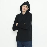 Gambar Kaos Lengan Panjang Unisex Ada Hoodie Atasan Tshirt Polos Tshirt - PAN 903, L dari Gudang Fashion Id undefined 3 Tokopedia