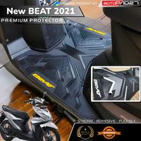 Gambar karpet motor pijakan kaki BEAT DELUXE BEAT STREET tahun 2020-2023 m27 - Merah dari AAP motoshop undefined 1 Tokopedia