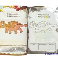 Gambar Buku Anak Mengenal Dan Mewarnai Dinosaurus Untuk PAUD & TK Ukuran A4 dari Toko Buku dan Stationery undefined 3 Tokopedia