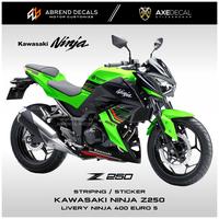 Gambar STRIPING Z250 LIVERY 400 RACING / STIKER MOTOR KAWASAKI NINJA Z 250 dari Axedecal stickershop undefined 1 Tokopedia