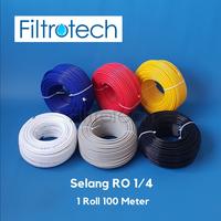 Gambar Selang RO 1/4 Warna  / 1 Roll 100 Meter - Merah dari Filtrotech undefined 3 Tokopedia