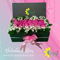Gambar Bloom Box Bunga Mawar Valentine Vallen-012 - Merah dari Elora Florist Jakarta undefined 2 Tokopedia