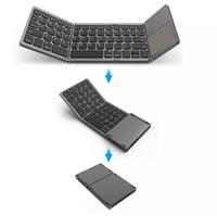 Gambar Keyboard Bluetooth Mini Portable Keybord Lipat Kecil Mudah Dibawa - Putih dari D'Jaya Komunikasi undefined 2 Tokopedia