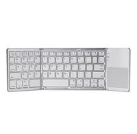 Gambar Keyboard Bluetooth Mini Portable Keybord Lipat Kecil Mudah Dibawa - Putih dari D'Jaya Komunikasi undefined 3 Tokopedia