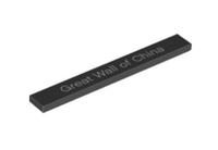Gambar Lego Part Tile 1 x 8 Black Great Wall Of China Architecture 21041 dari Lyncocosew undefined 1 Tokopedia
