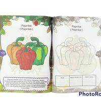 Gambar Buku Anak Mengenal Dan Mewarnai Sayuran Untuk Paud & TK Ukuran A4 dari Toko Buku dan Stationery undefined 2 Tokopedia