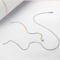 Gambar Kalung necklace 18k white/gold chain -Diamond Jewelry - 1.1 gr dari Diamond Jewelry undefined 2 Tokopedia