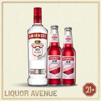 Gambar SMIRNOFF Vodka Red Label 700ml + 2 Smirnoff Ice Raspberry Splash 275ml dari Liquor Avenue_NEW undefined 1 Tokopedia