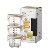 Gambar Lock n Lock Baby Food Container - Wadah MPASI Bayi - Set Isi 3 - Set3pc-Bulat230 dari Eveis Shop undefined 4 Tokopedia