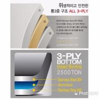 Gambar WOK PAN HANIL STAINLESS STEEL 304 ORDINS SERIES 33CM dari RUMAHKU OFFICIAL undefined 3 Tokopedia