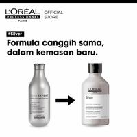 Gambar LOREAL profesional silver shampoo untuk bleaching colour hair 300 ml dari HEMART SUPERSTORE undefined 2 Tokopedia