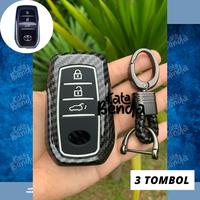 Gambar Cover Remote Innova Zenix G/V/Q Hybrid 2023 Carbon Case Kunci Toyota - 2 Tombol dari Kata Benda undefined 4 Tokopedia