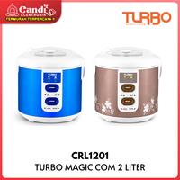 Gambar TURBO NEW MAGIC COM 2L / RICE COOKER CRL1201 400W - Cokelat dari CANDI ELEKTRONIK undefined 1 Tokopedia