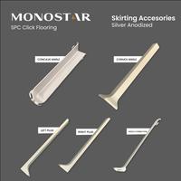 Gambar AKSESORIS PLINT SKIRTING ALUMUNIUM MONOSTAR – AKSESORIS LIST LANTAI - LEFT PLUG (B) dari MONOSTAR.ID undefined 4 Tokopedia