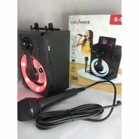 Gambar Speaker Advance S-50 Bluetooth Music Box & Karaoke S-50 4inch dari Ivoire Concept Store undefined 5 Tokopedia
