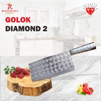 Gambar Pisau Golok/ Golok Cincang Daging Stainless Merk Diamond no 2 dari Rajawali Perabot undefined 1 Tokopedia
