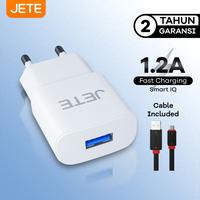 Gambar BATOK KEPALA CHARGER RUMAH JETE ATOMIC 1.2A GARANSI RESMI 1 TAHUN dari Doran Gadget Store undefined 2 Tokopedia