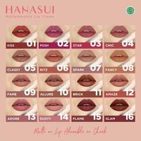Gambar Hanasui Mattedorable Lip Cream Lipcream - 04.Chic dari Belda.Stuff undefined 3 Tokopedia