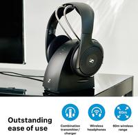 Gambar Sennheiser RS 120-W RS120W RS 120 W Wireless Digital TV Headphones dari Hello El Official undefined 4 Tokopedia