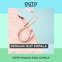 Gambar Goto Camila Mukenah Dewasa Daily Mukena Travel Polos Sutra 2in1 Tas - BROKEN WHITE dari Goto.Indonesia undefined 5 Tokopedia