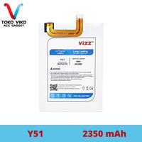 Gambar Vizz Battery VIVO Y51 Baterai Double Power Original dari VIKO VIZZ GROSIR undefined 1 Tokopedia