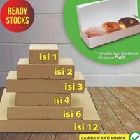 Gambar bt dus box donat putih isi 12 dari MegaKardus undefined 4 Tokopedia