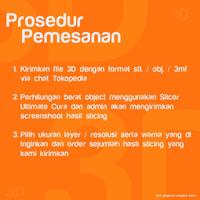 Gambar PO 3D Print Custom PLA / Cetak 3 Dimensi 3D / 3D Printing 3D Printer - 0.1 dari Harapan Indah Putra undefined 2 Tokopedia
