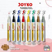 Gambar Joyko Paint Marker Spidol Cat Permanen PTM 37-44 - White dari TOKO-OEM undefined 1 Tokopedia