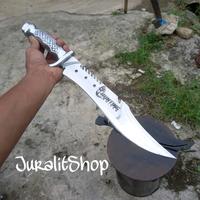 Gambar pisau berburu pisau survival dark hunting dari pedang totsuka undefined 2 Tokopedia