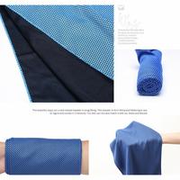 Gambar Zipsoft Handuk olahraga/Handuk Gym Running Microfiber Cool Towel - Biru dari Abadi Media undefined 5 Tokopedia