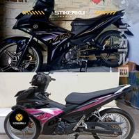 Gambar STRIPING MX KING 150 / Y15 ZR / EXCITER 150 / SNIPER 150 MXi / 05 - Ungu dari Stikerkudecal undefined 2 Tokopedia