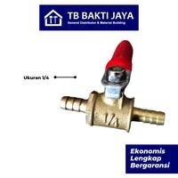 Gambar Kran Minyak / Keran Minyak / Kran Bensin Kuningan - 1/4" dari BJ General Distributor undefined 2 Tokopedia