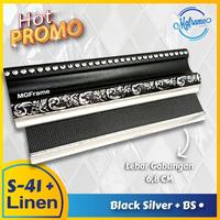 Gambar PAKET HEMAT BATANGAN PIGURA PLUS LINEN/TYPE S 41 PLUS LINEN/DOUBLEFRAM - BS+LBS dari MGFRAME undefined 5 Tokopedia