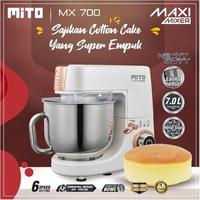 Gambar Mito Mixer Mx 700 7 Liter Putih/Hitam Garansi Resmi - Putih dari SumberJayaMks undefined 2 Tokopedia