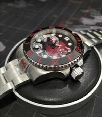 Gambar SEIKO MOD SUB Special Modding Kanagawa Red Edition Dial 40 mm dari Best Watch N Straps undefined 3 Tokopedia