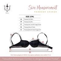 Gambar WIMIU PAKET 3 PCS BH WANITA BRA WANITA PAKAIAN DALAM WANITA 100075 - Merah Muda, 36 dari Wimiu undefined 2 Tokopedia