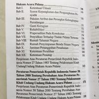 Gambar KUHAP Kitab Undang Undang Hukum Acara Pidana . Grahamedia Press dari Nusantara Books undefined 3 Tokopedia