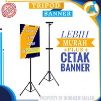 Gambar TRIPOD BANNER 2 SISI - Rangka saja dari INDO MEDIA IKLAN undefined 2 Tokopedia