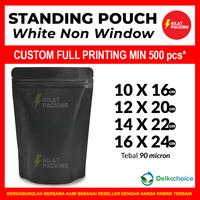 Gambar STANDING POUCH METALIZED BLACK NON WINDOW / KEMASAN SNACK MURAH SATUAN - 16CM X 24CM dari kilat packing undefined 1 Tokopedia